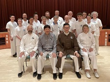 the University of Canterbury tai chi class